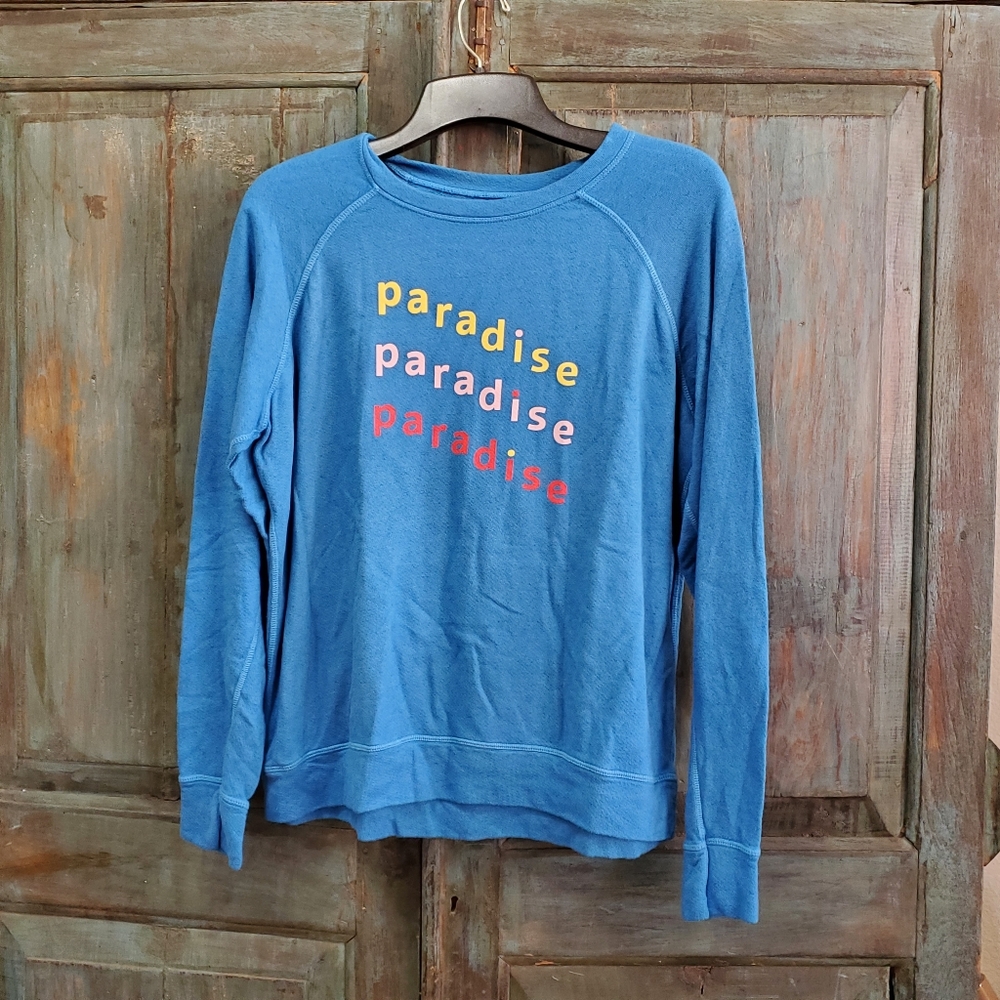 New Good Hyouman Windell "Paradise" Graphic Sweatshirt - Picture 2 of 5